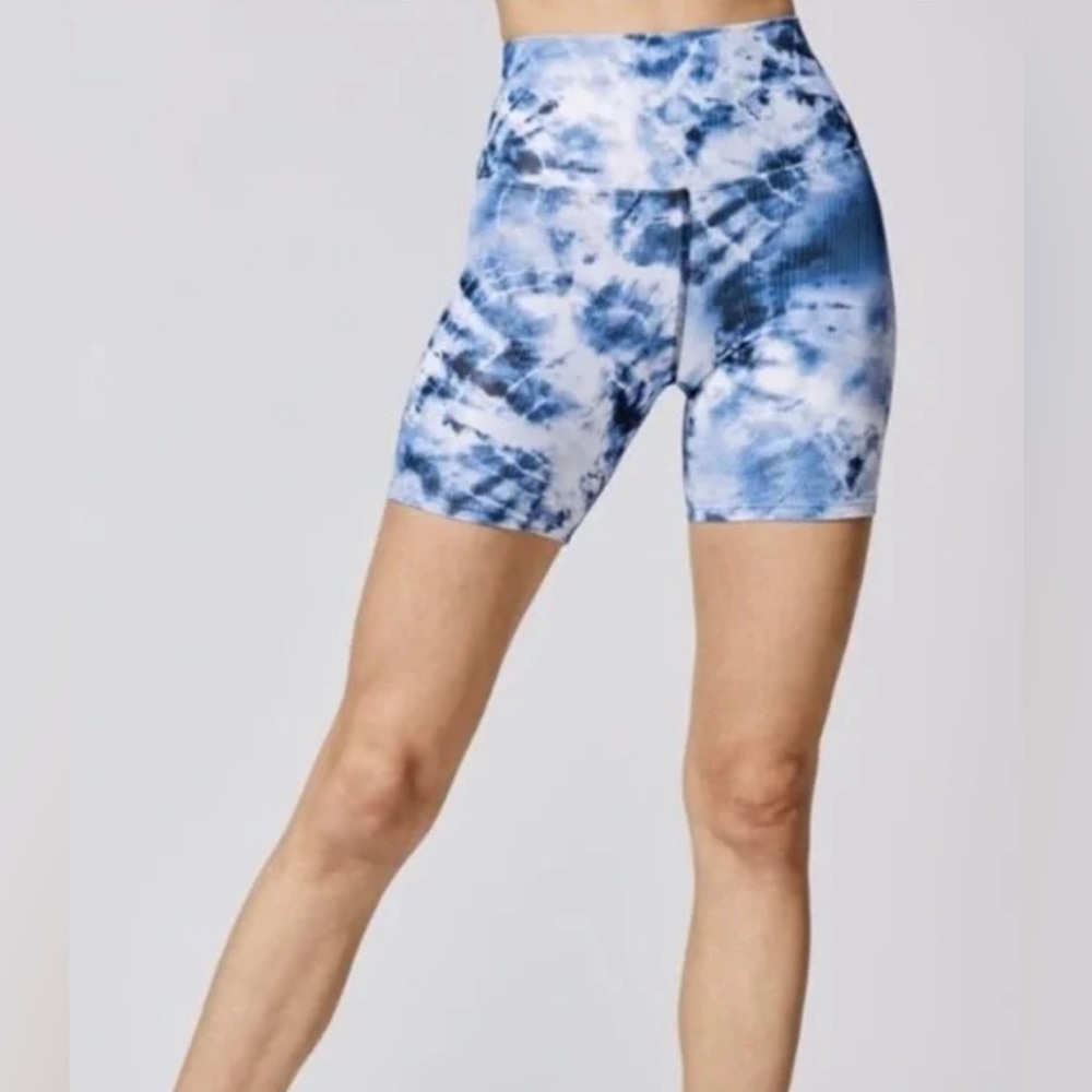 Beach Riot Tie Dye Bike Shorts Medium New With Tag